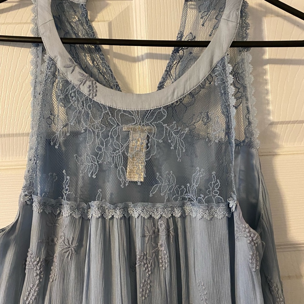 Sundance size S light blue dress